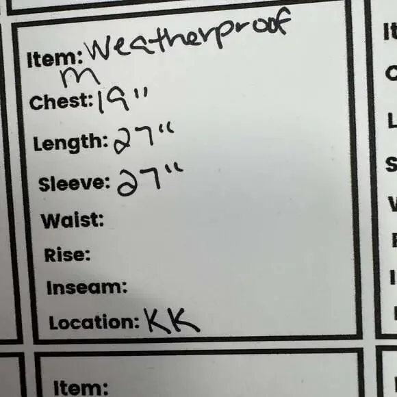 NWT Original WeatherProof Vintage Men's - Picture 7 of 7